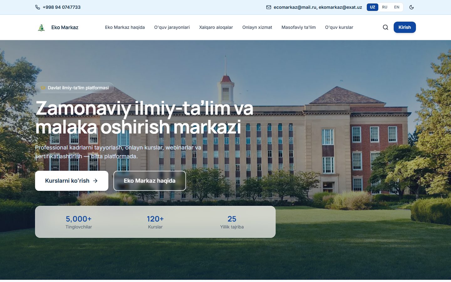 Eko Markaz — ekomarkaz.uz